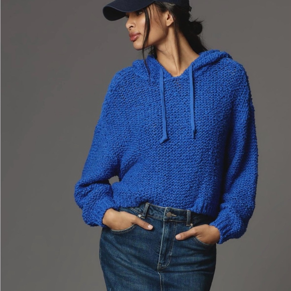 Pilcro Sailcloth Hooded Sweater